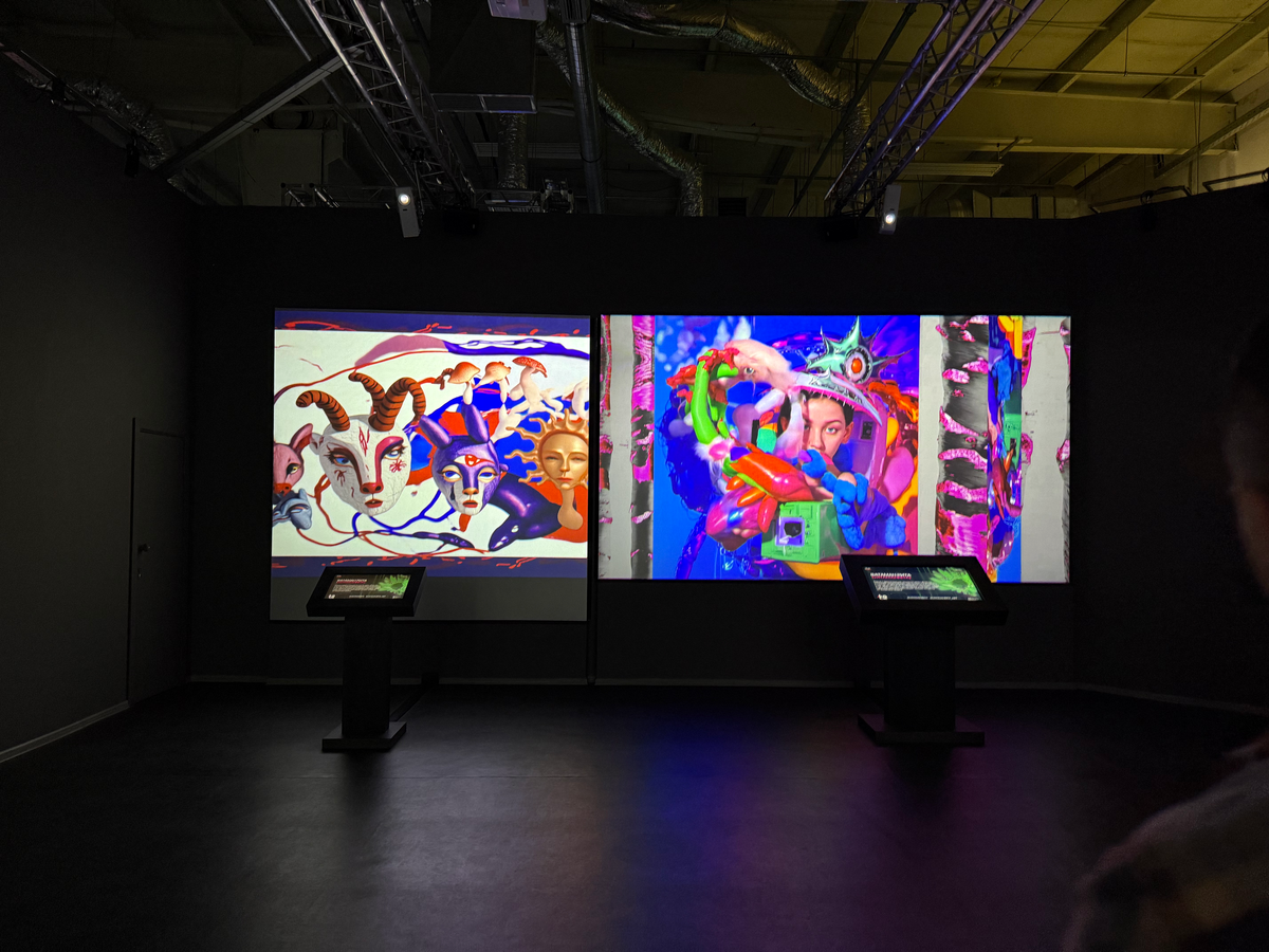 Выставка в первом кластере