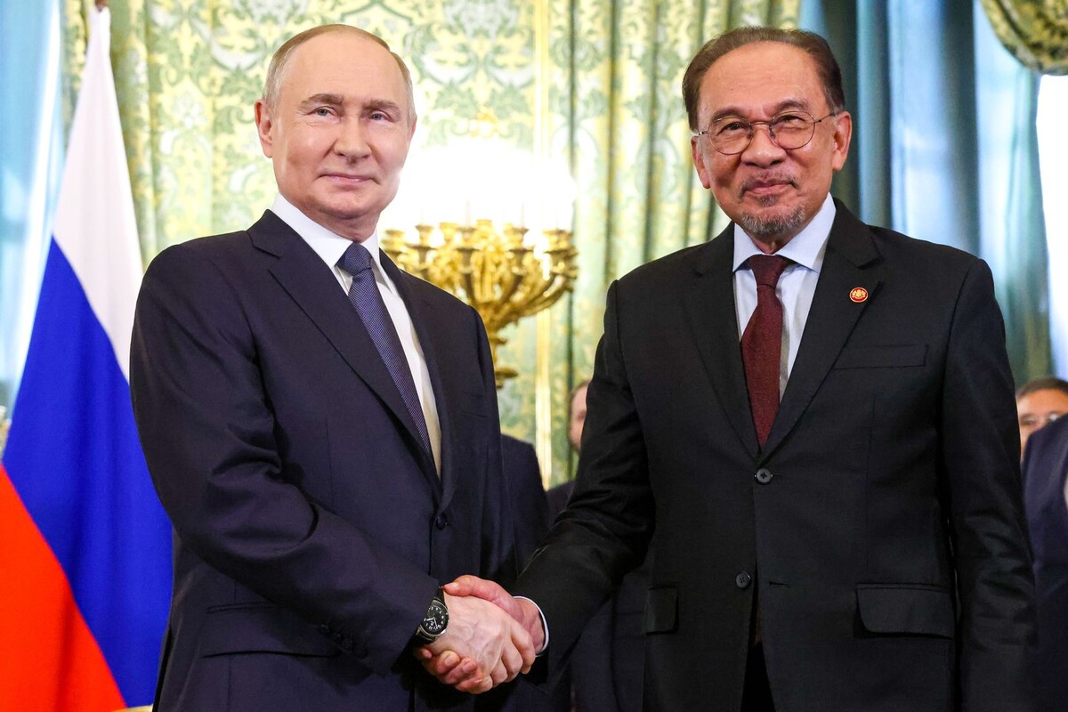    Официальный визит премьер-министра Малайзии Ибрагима в Москву / Источник: © Константин Завражин/POOL/ТАСС