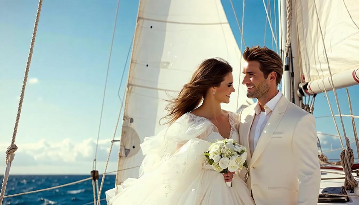 наши жених с невестой всё равно краше! Но общая мысль правильная