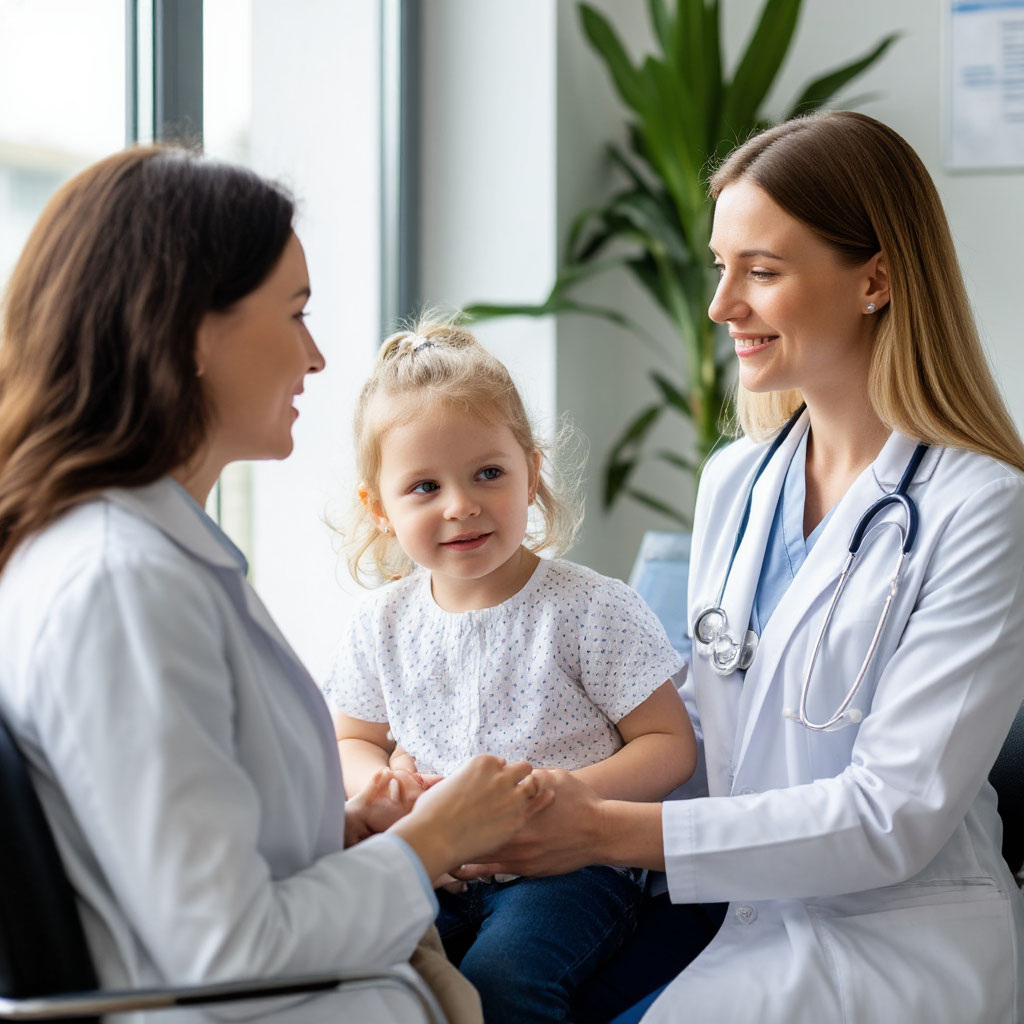 За все документы, выданные лечащим врачом, несет ответственность поликлиника, но мудрый родитель всегда перепроверит, а то ли там написано