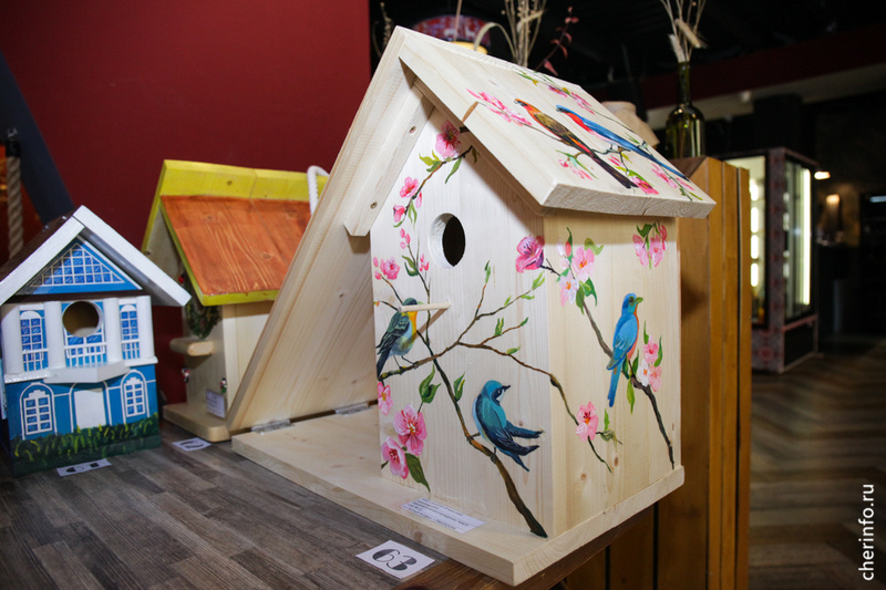    Их сделали для конкурса "Скворечник мечты", в котором участвовали школьники, студенты, семьи