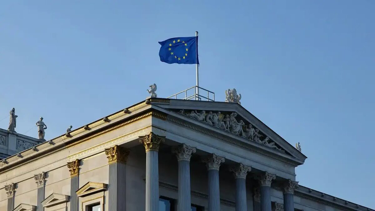    Флаг Евросоюза.