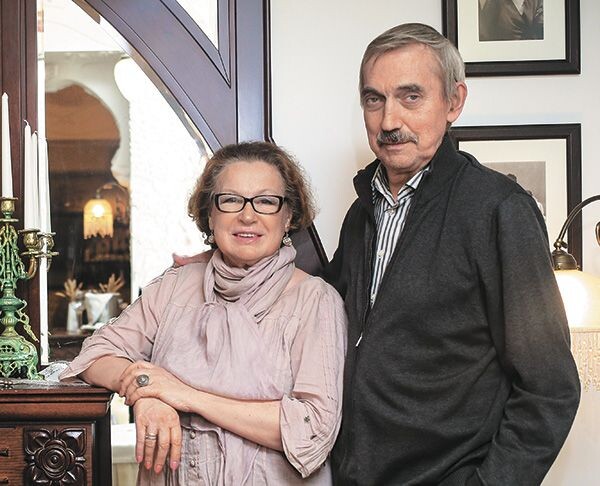 C женой Галиной