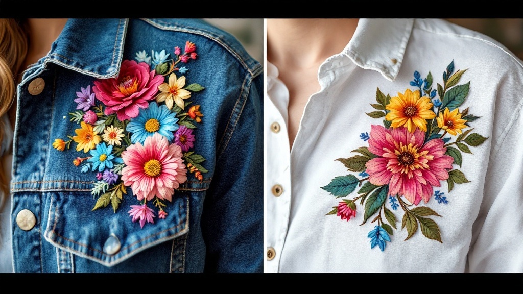    Выбор между вышивкой и термопереносом: узнайте, как создать уникальные изделия для вашего творчества! FlexTex