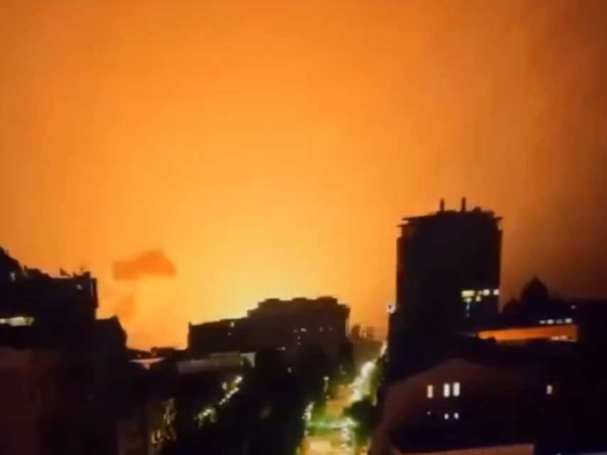 Кадр: украинские соцсети