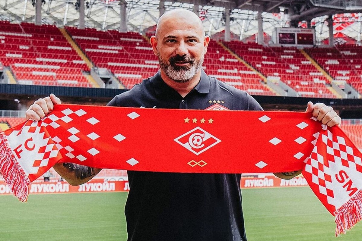 Деян Станкович - главный тренер ФК "Спартак-Москва"