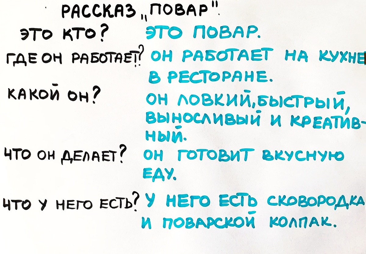 Рассказ "Повар"