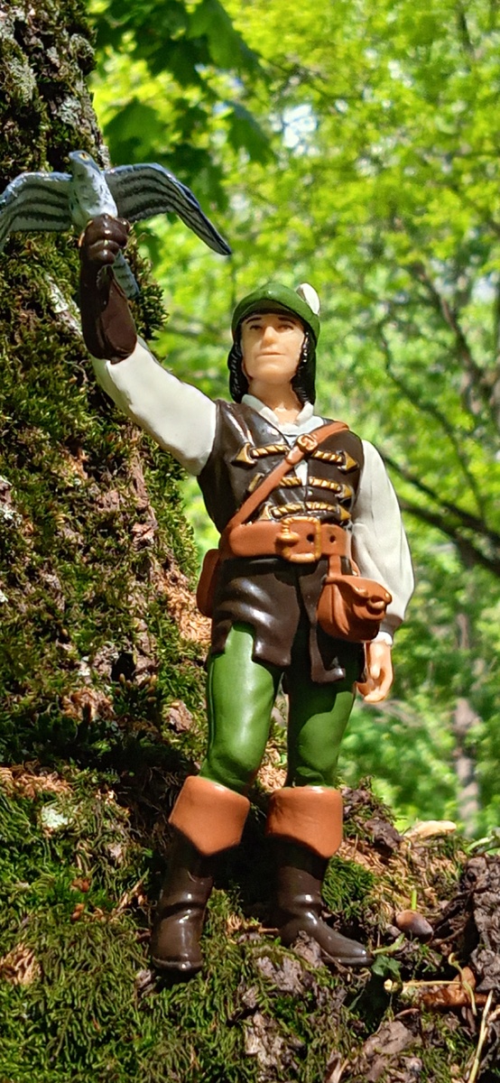 Охотник с соколом, Папо, фото автора