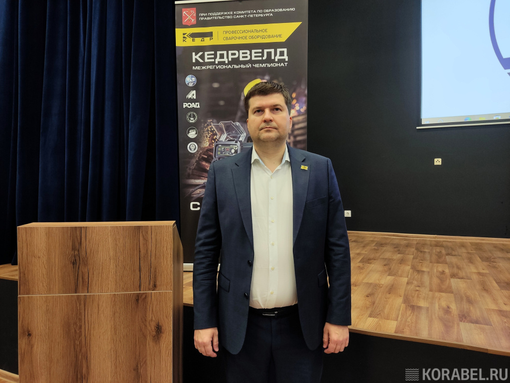 Коммерческий директор ООО "УК "АВАНГАРД" ТМ "КЕДР" Андрей Викторов / Фото: Корабел.ру  📷
