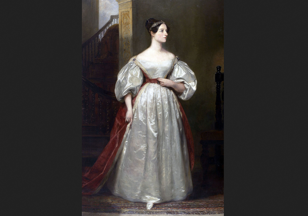 Маргарет Сара Карпентер. "Портрет Ады Лавлейс", 1836.
