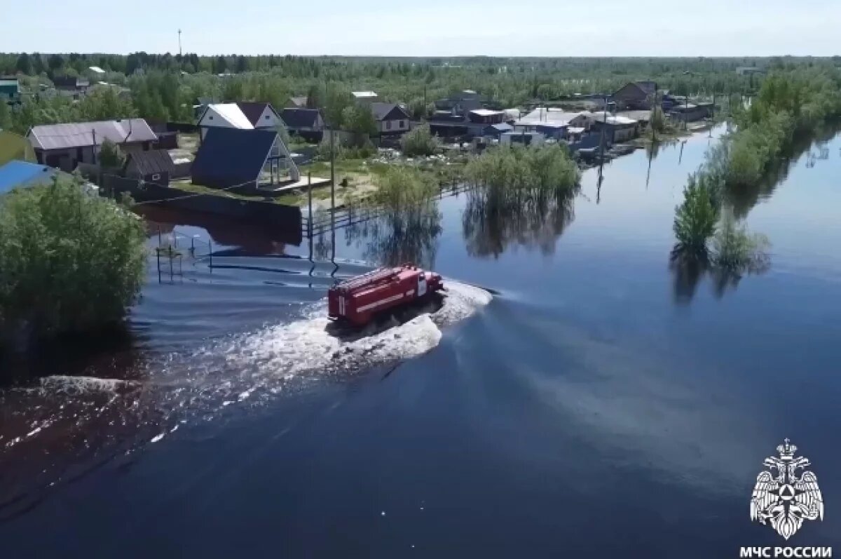    В Нижневартовском районе ввели режим повышенной готовности из-за паводка