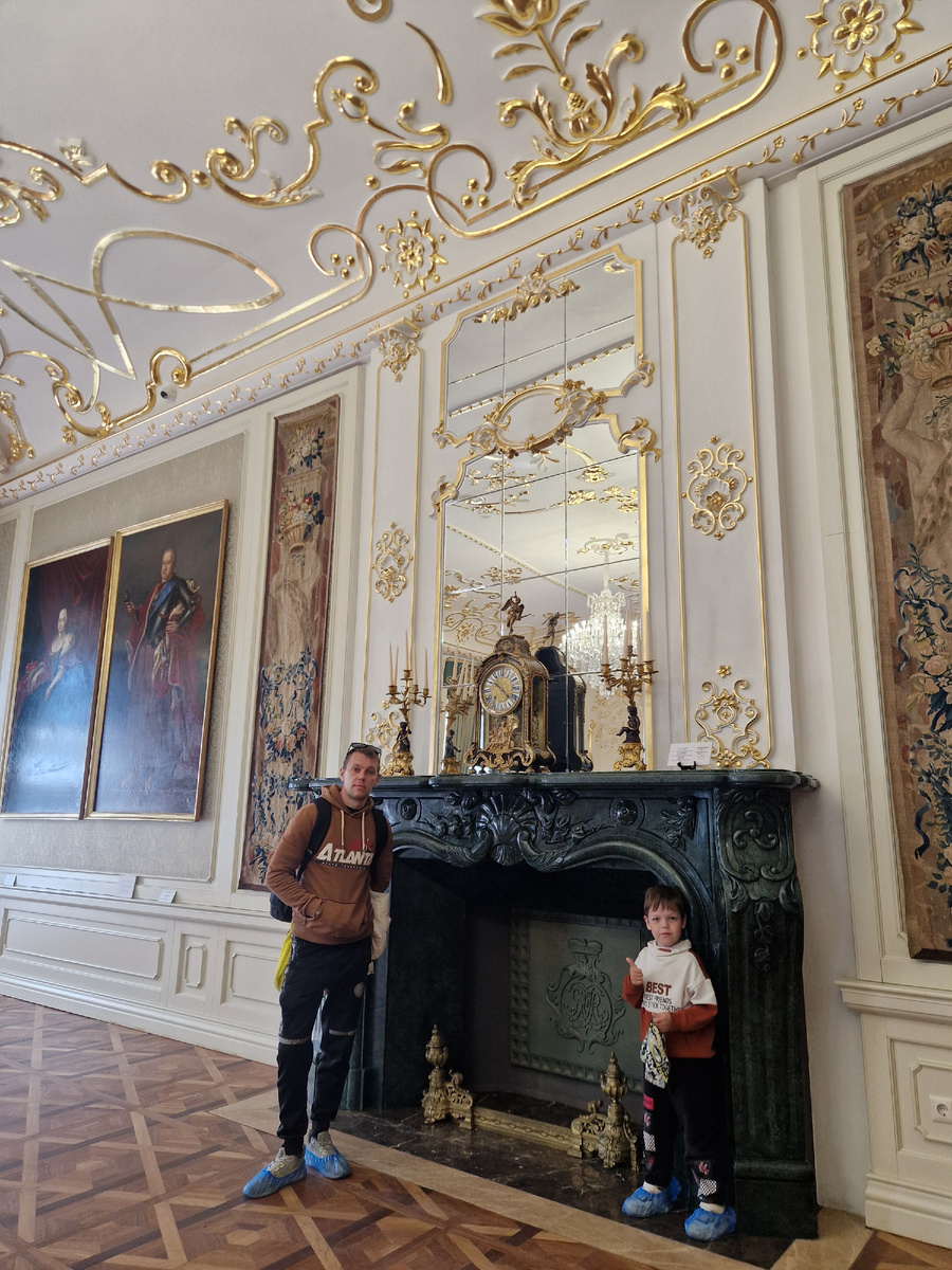 В музее внутри замка