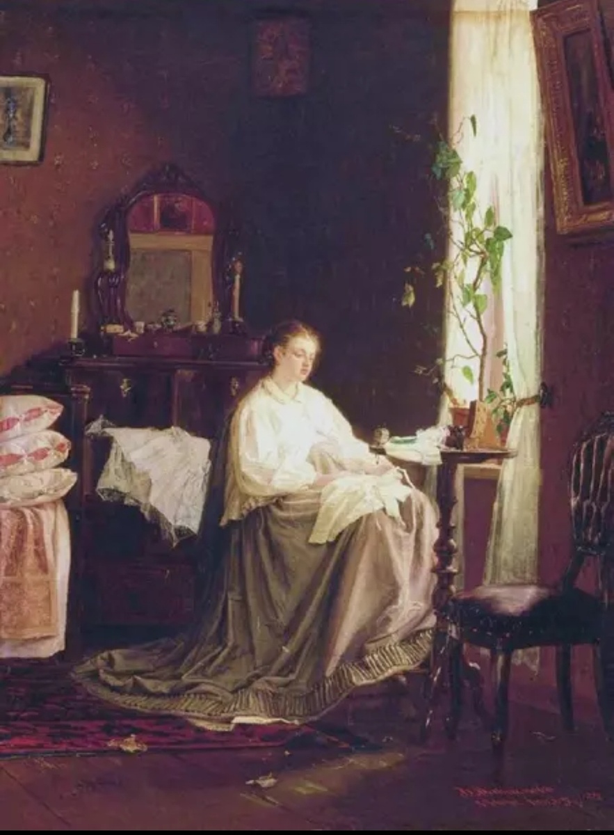 Василий Максимович Максимов. Мечты о будущем. 1868