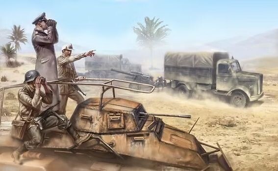 Африканский корпус Роммеля рвется в Египет