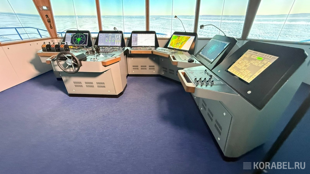 Ледовый навигационный тренажер универсального атомного ледокола проекта 22220 / Фото: Корабел.ру  📷
