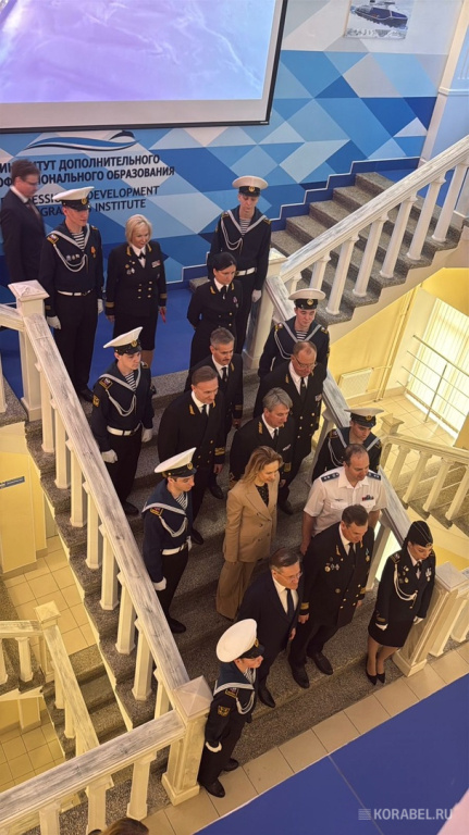 Открытие навигационного тренажера в ГУМРФ им. С.О. Макарова / Фото: Корабел.ру  📷
