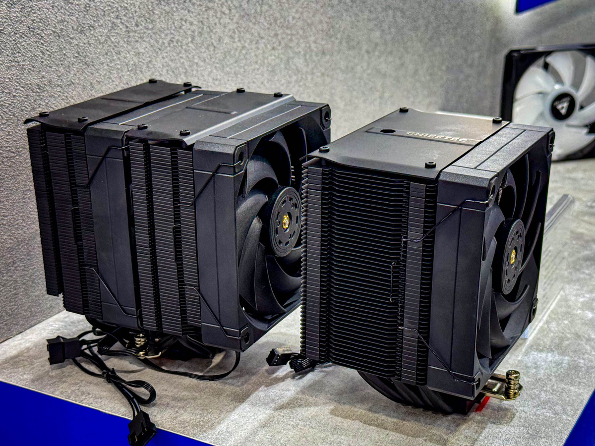 Chieftec CAC-D12-BLK и Chieftec CAC-S12-BLK. Фото: iXTB.com  📷
