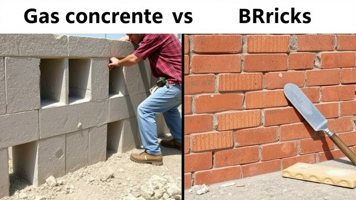 Газобетон или кирпич: что лучше