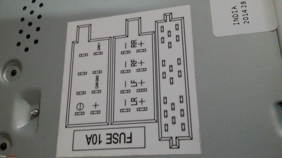 Схема подключения RCD320 (can-comfort)