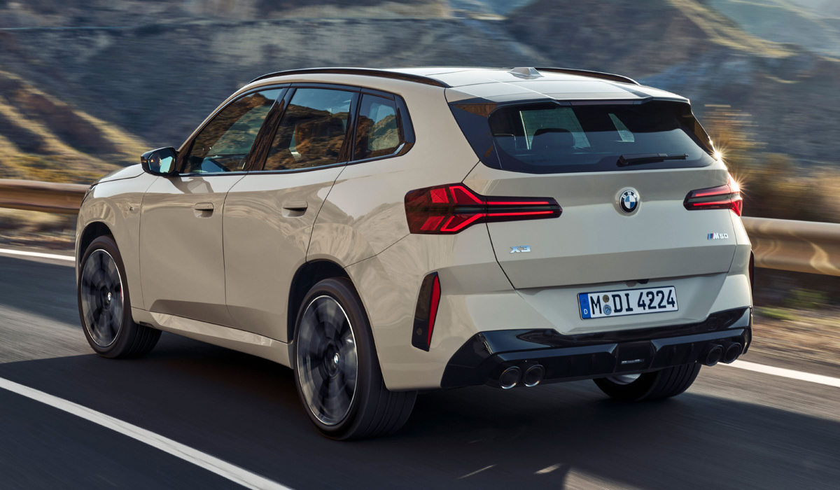 Оформление кормы BMW X3