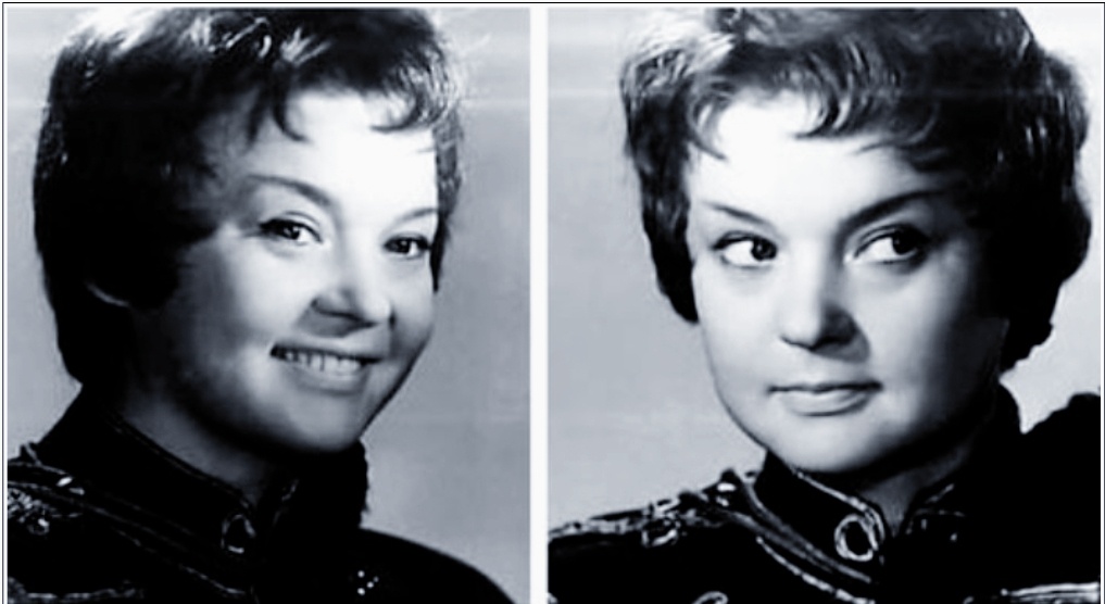 Кинопробы Гурченко на роль в фильме «Гусарская баллада». Фото взято из открытых источников