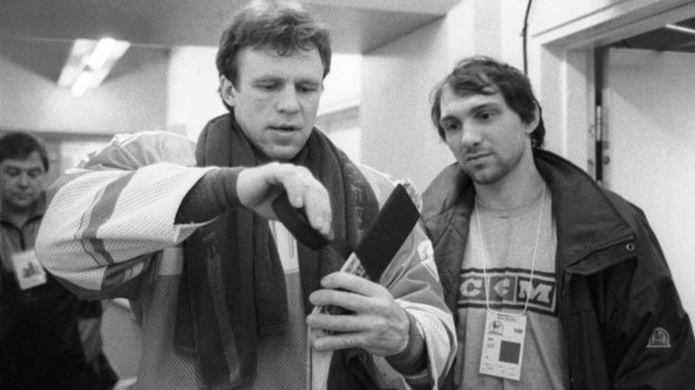 Вячеслав Фетисов и Александр Черных. Фото ТАСС