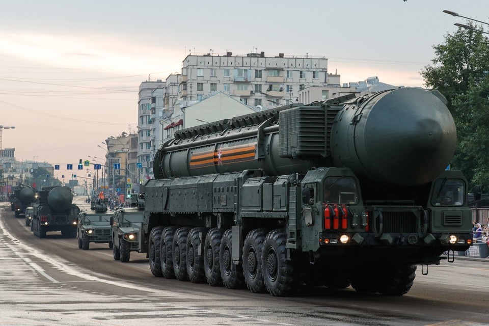 Подвижный грунтовый ракетный комплекс (ПГРК) с межконтинентальной баллистической ракетой РС-24 "Ярс". Фото: Михаил Джапаридзе/ТАСС.