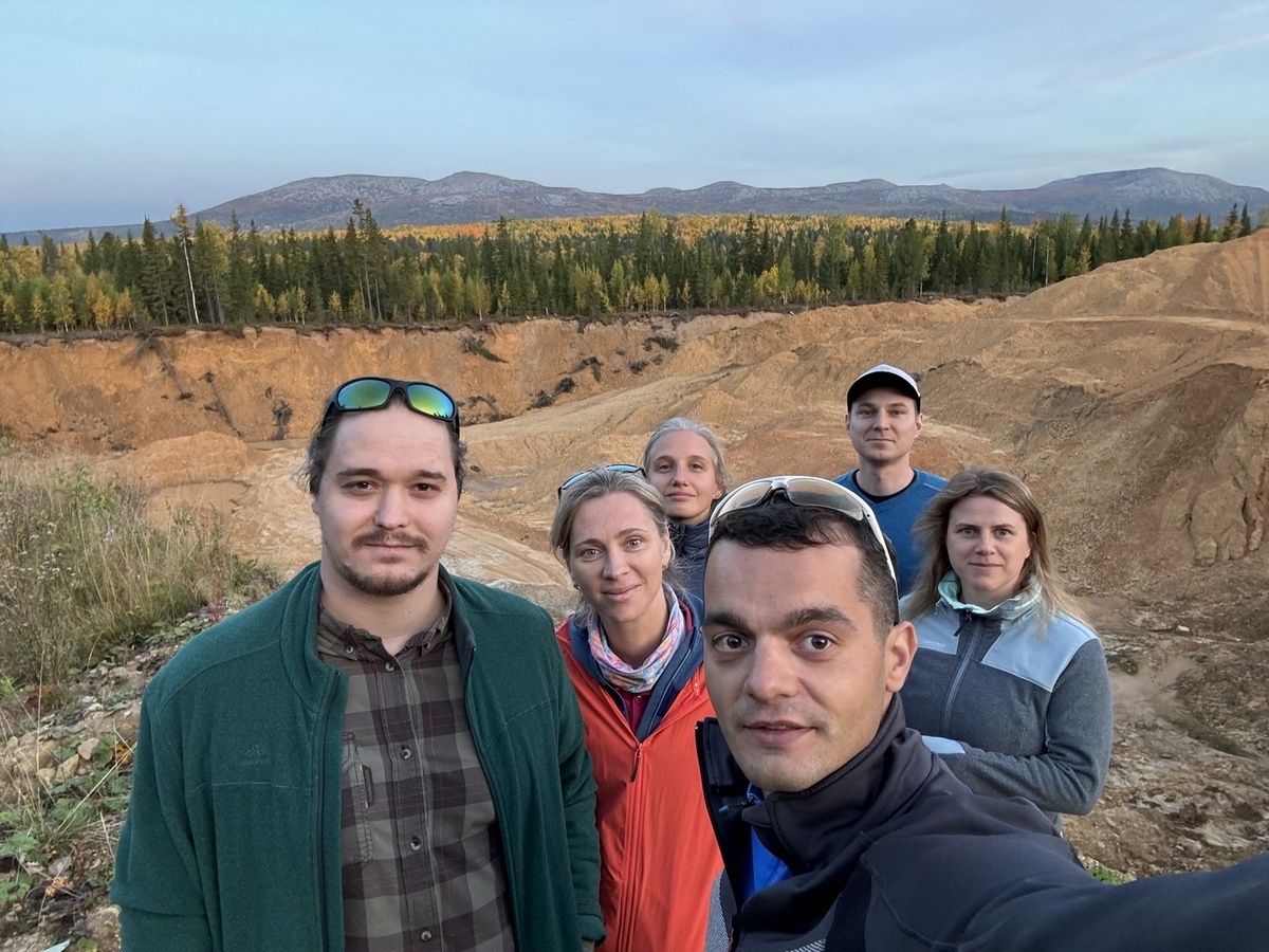 Наша команда на старте