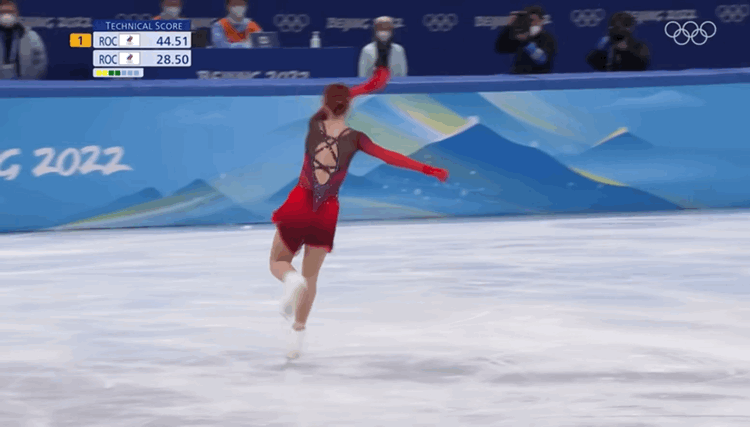 Александра Трусова. Короткая программа на Олимпийских Играх