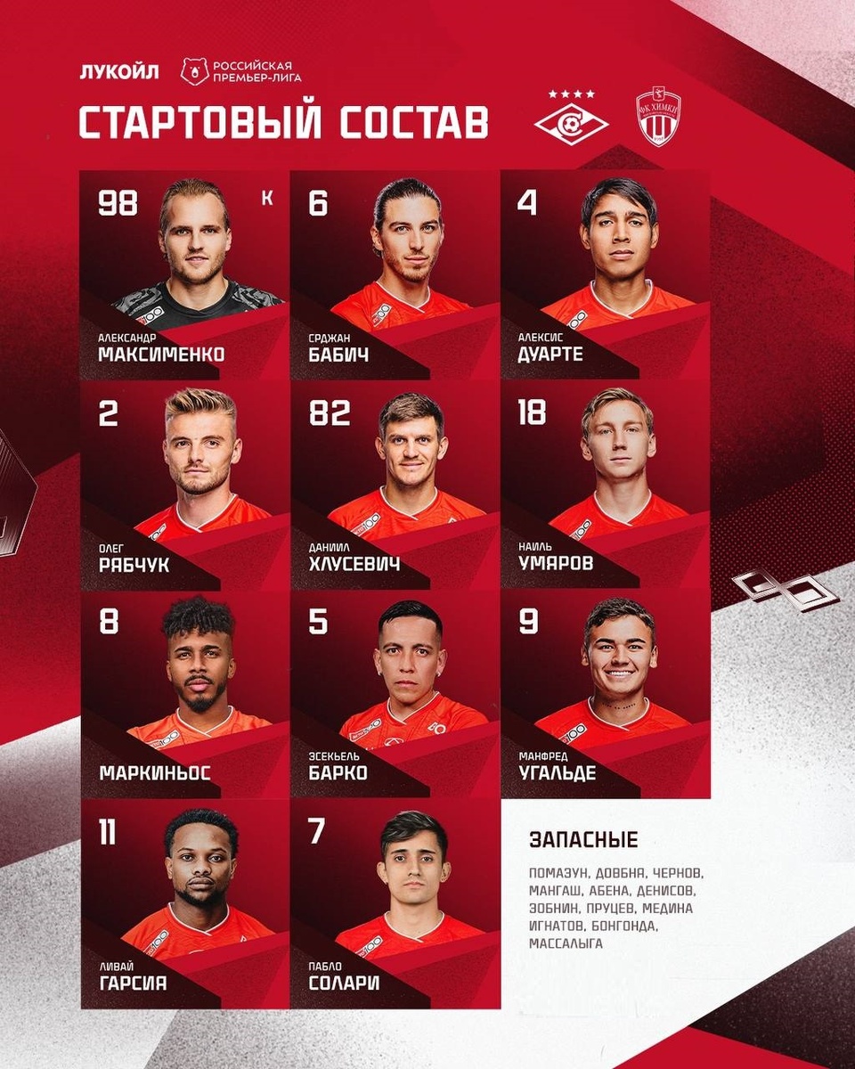 Фото из телеграм-канала "Спартака".