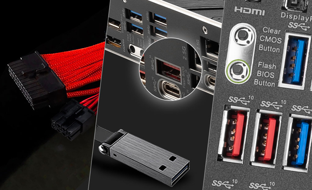 Как выяснить поддерживает ли материнка USB BIOS FlashBack