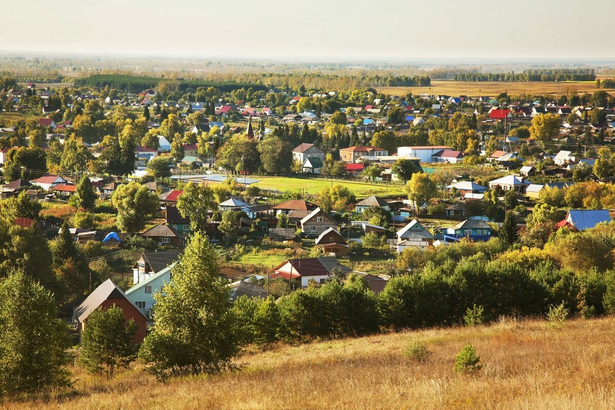 Село Сростки 