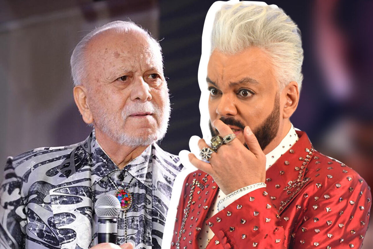    Филипп Киркоров с отцом Бедросом Филипповичем Anatoly Lomokhov, Komsomolskaya Pravda/globallookpress.com. Коллаж: 7Дней.ru