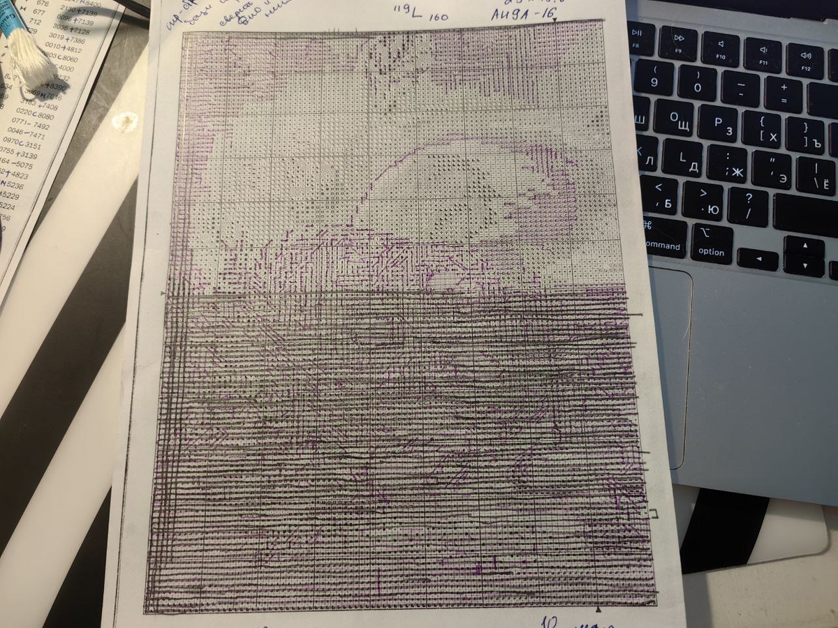 Отдельный вид удовольствия черкать-вычеркивать бумажную схему)