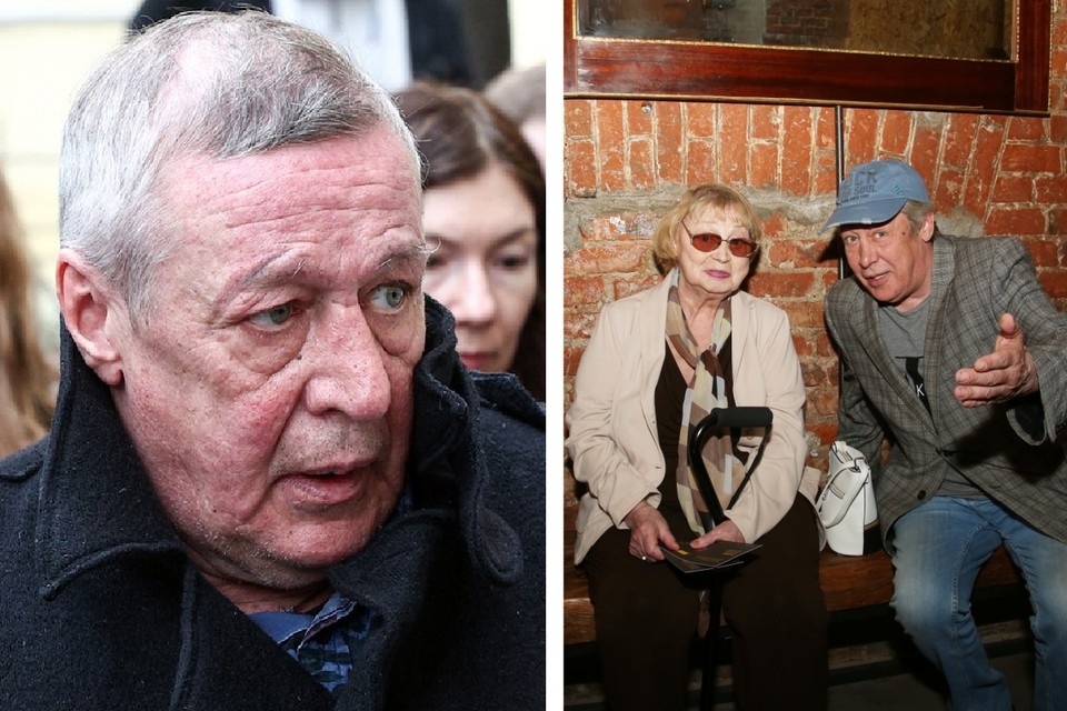    Слева - Михаил Ефремов вышел из тюрьмы по УДО в 2025 году, справа - актер и мама Алла Покровская в 2018 году. Фото: Сергей Булкин/ТАСС. Борис КУДРЯВОВ