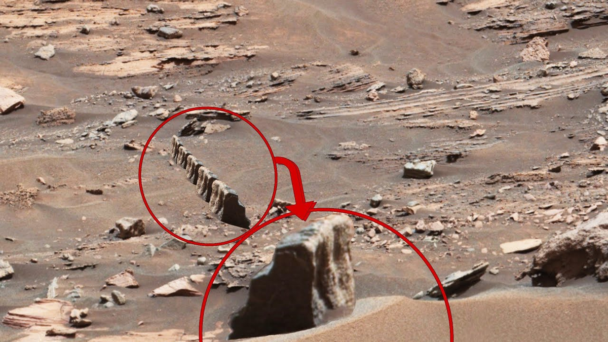 Снимки марсохода Curiosity Rover Sent - NASA