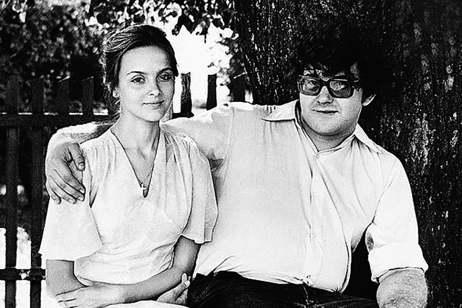 С мужем Юрием 