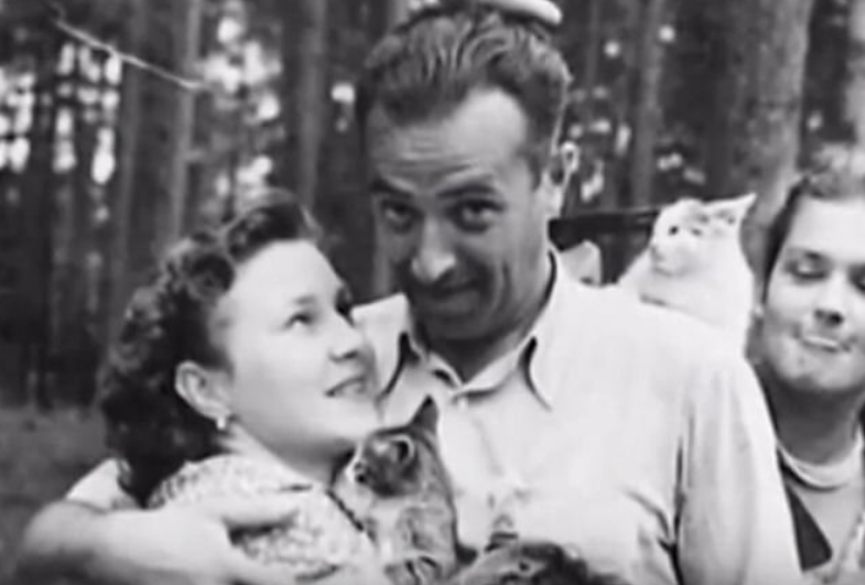 Нина Крайнова и Владимир Этуш. Фото: Pinterest