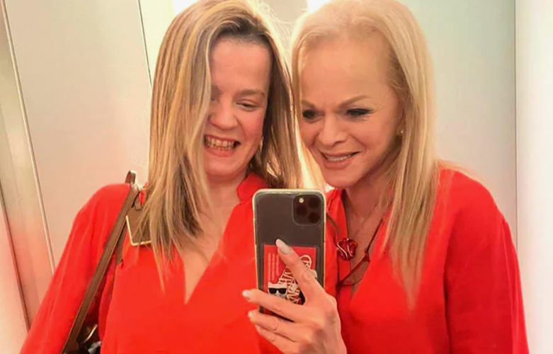 Долина с дочерью Линой. Фото: Pinterest