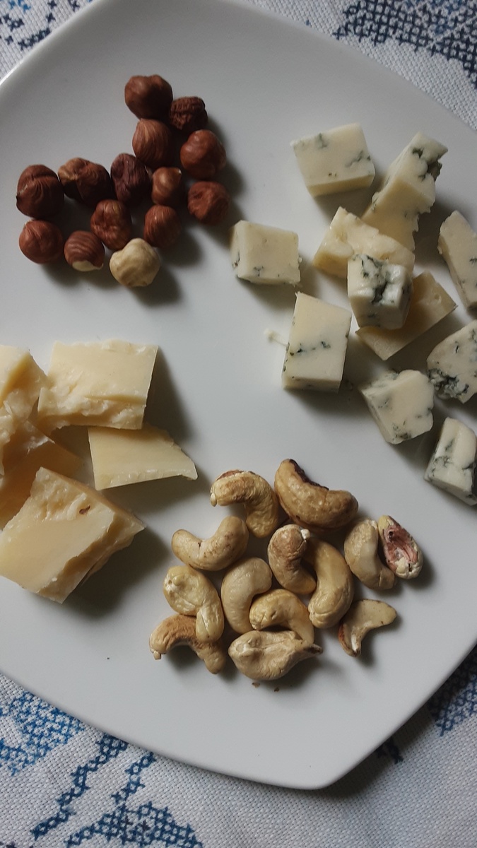 Моя сырная тарелка.