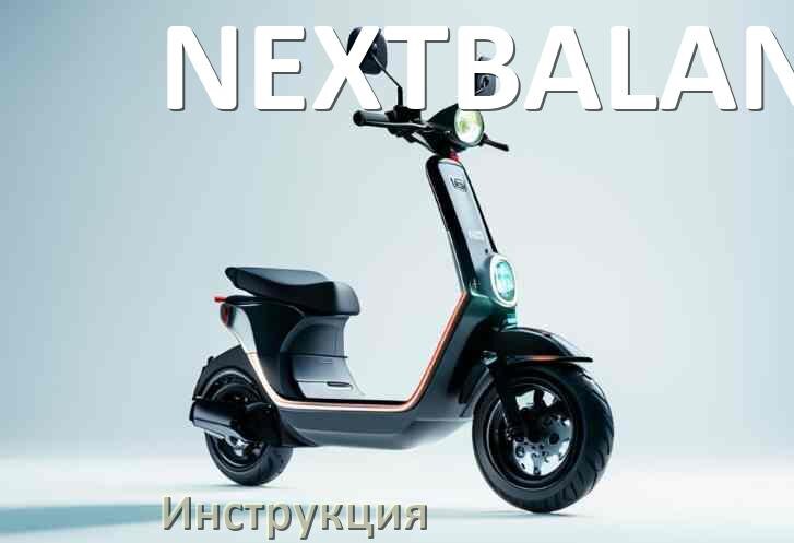 
Руководство пользователя на электросамокат NEXTBALANCE инструкция PDF на русском