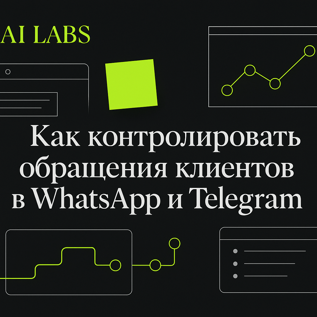    Как управлять заявками клиентов в WhatsApp и Telegram
