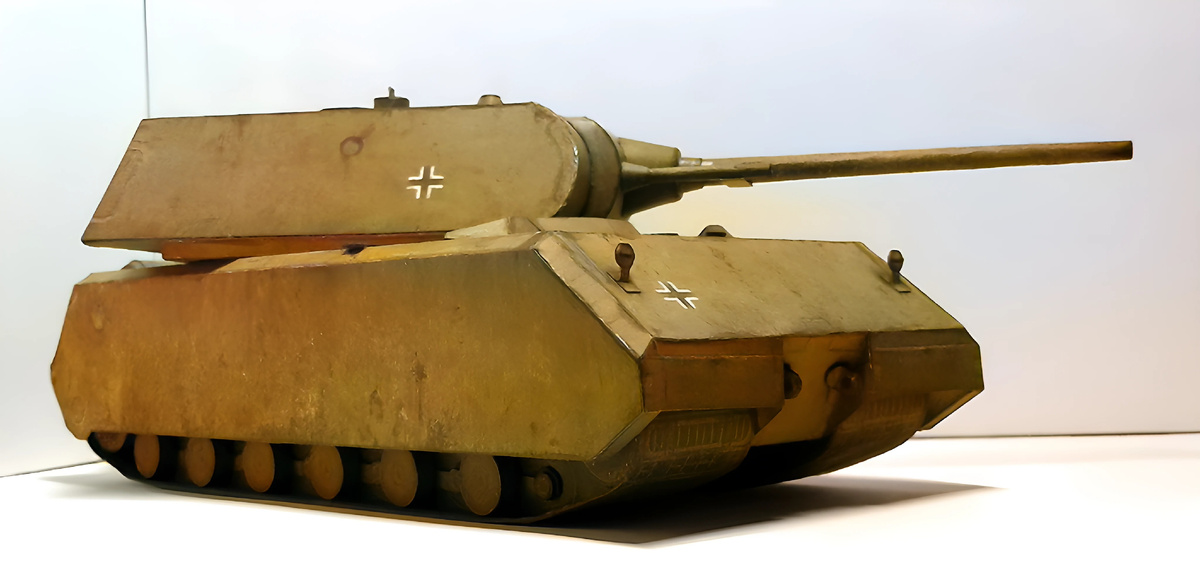 Немецкий сверхтяжелый танк Maus («Мышонок»)
