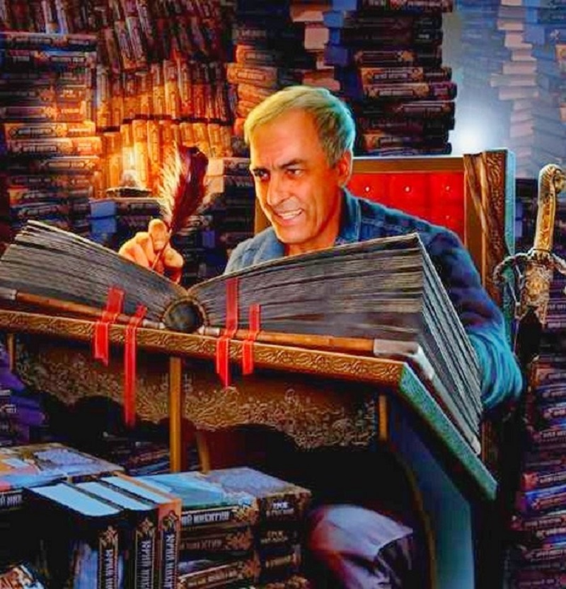 Изображение писателя-фантаста Юрия Никитина