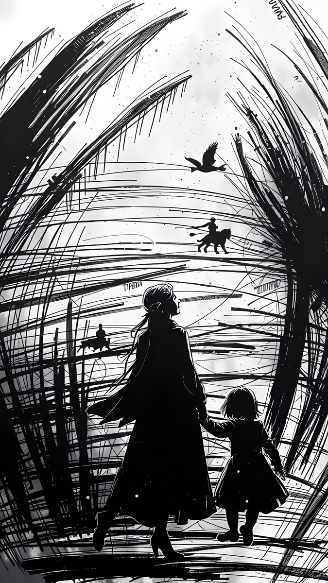 Все потерянные вещи. Иллюстрация создана с помощью нейросетей DreamAl и Flux Schnell и программы Photoshop.