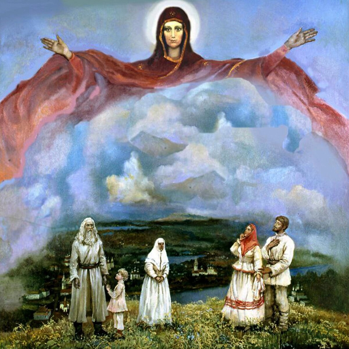 Матушка Пресвятая Богородмца всех слышит и на все просьбы откликается. фото из свболного источника в Интернете.