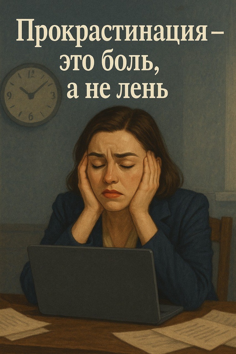 Это не лень, это боль. 