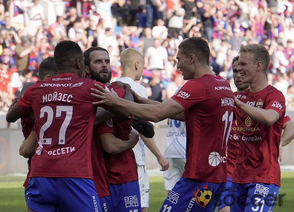    ЦСКА на пьедестале. Отличное начало, Марко!Максим Квятковский