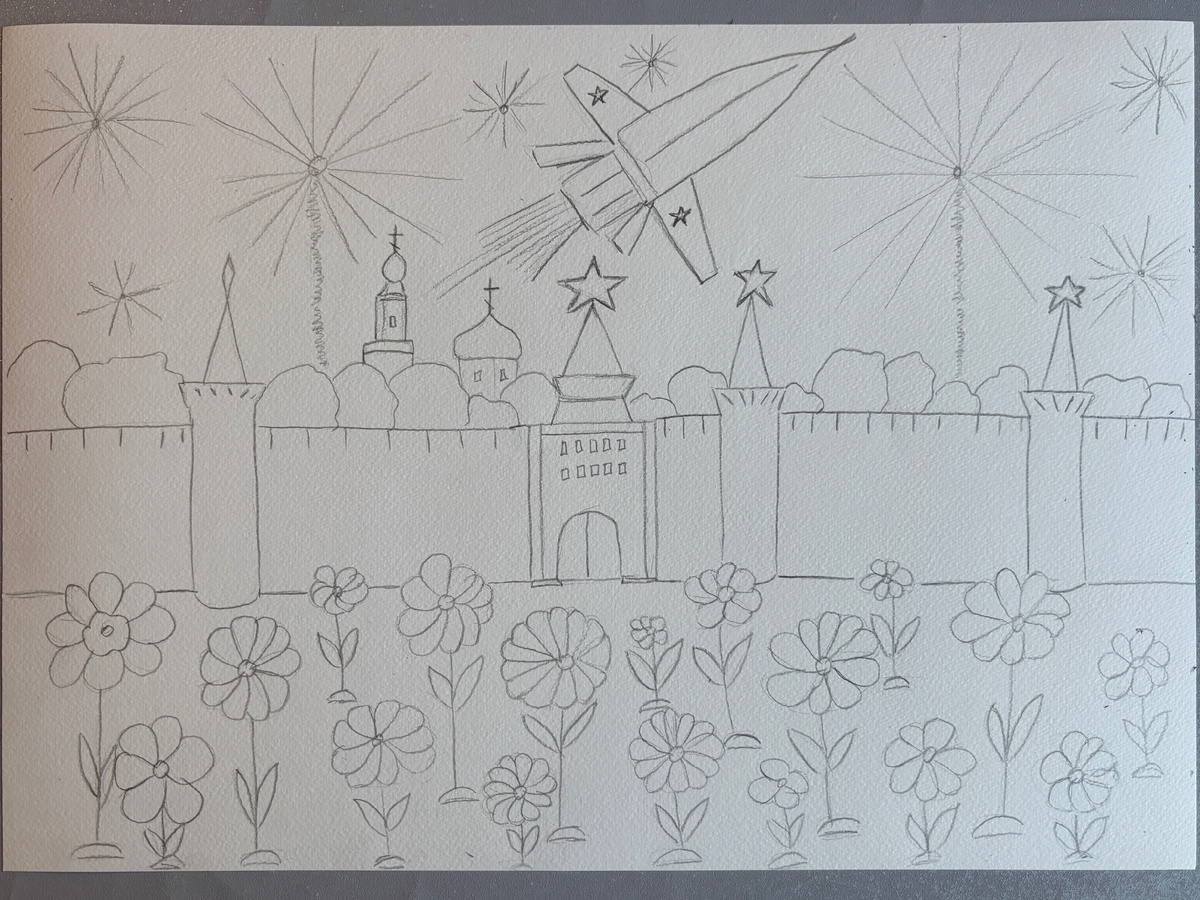 Эскиз нашего рисунка