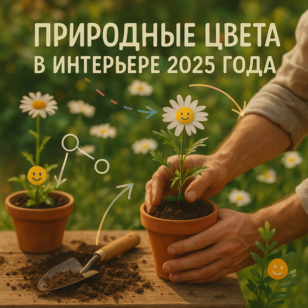    Природные цвета в интерьере 2025 года: создаем уютное пространство с учетом современных трендов и экологичности